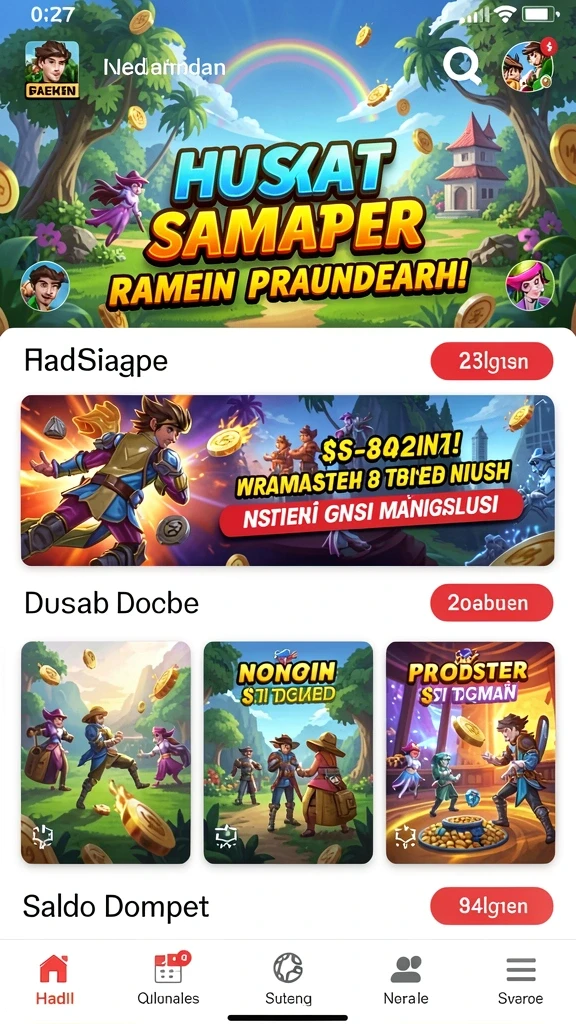 Tampilkan aksi mendebarkan di setiap level.