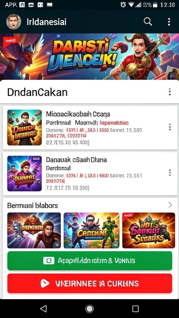 Karakter-karakter unik yang siap untuk berpetualang.