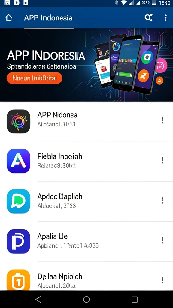 Tampilan antarmuka permainan yang menarik.