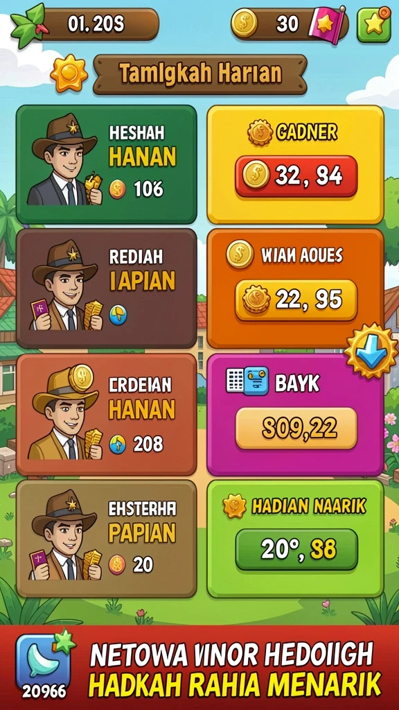 Tampilan antarmuka yang menarik dan user-friendly.