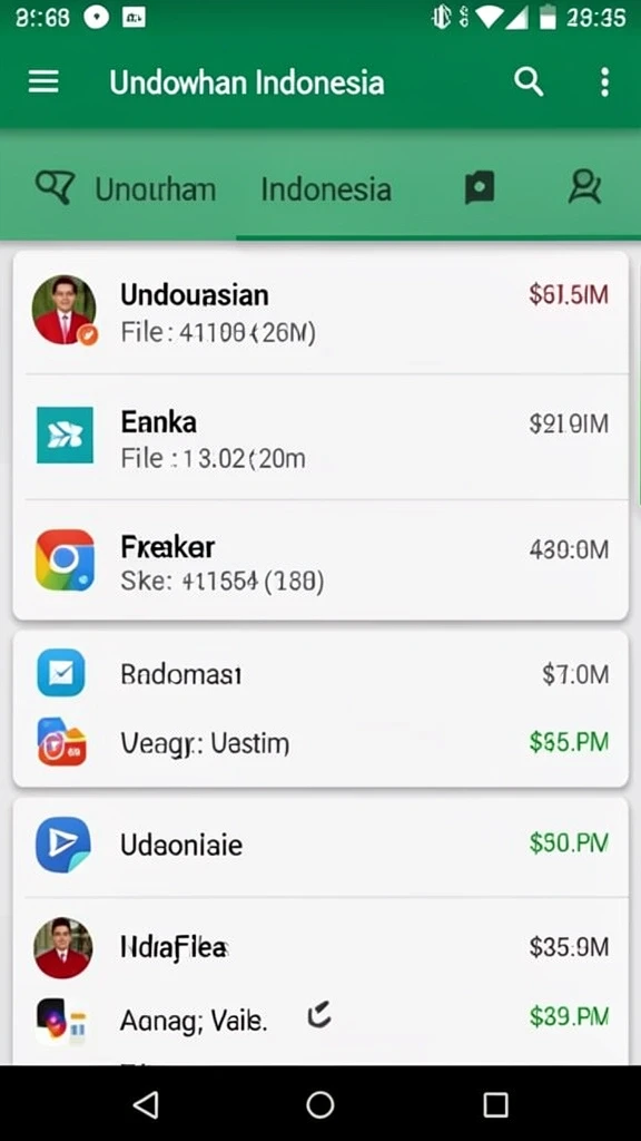 Tampilan antarmuka yang menarik dan mudah dipahami.