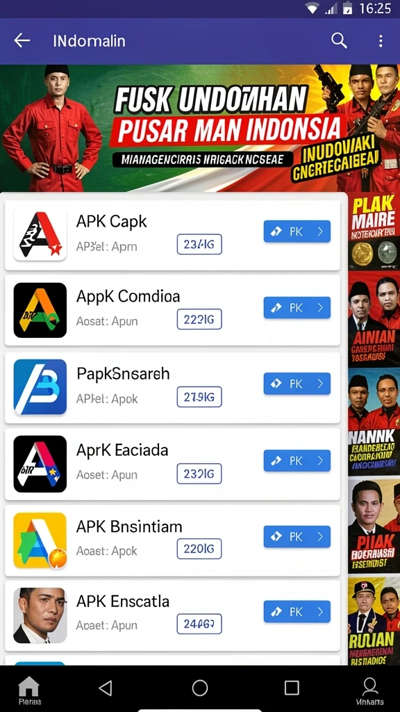 Tampilan antarmuka yang menarik dan user-friendly.