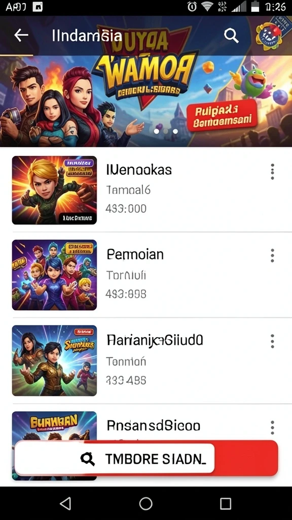 Tangkapan layar dari gameplay yang mendebarkan.
