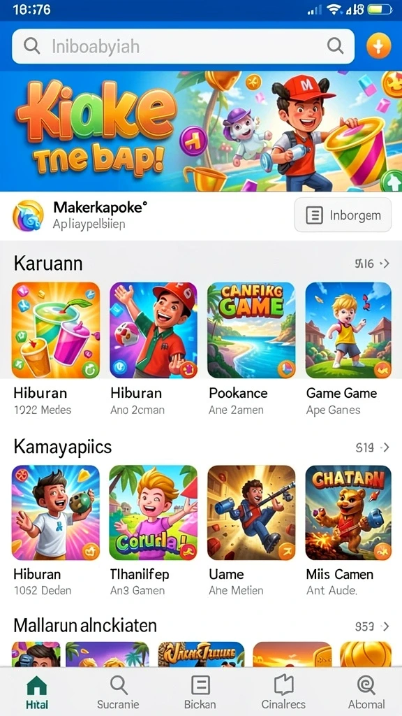 Level menantang yang menguji strategi pemain.