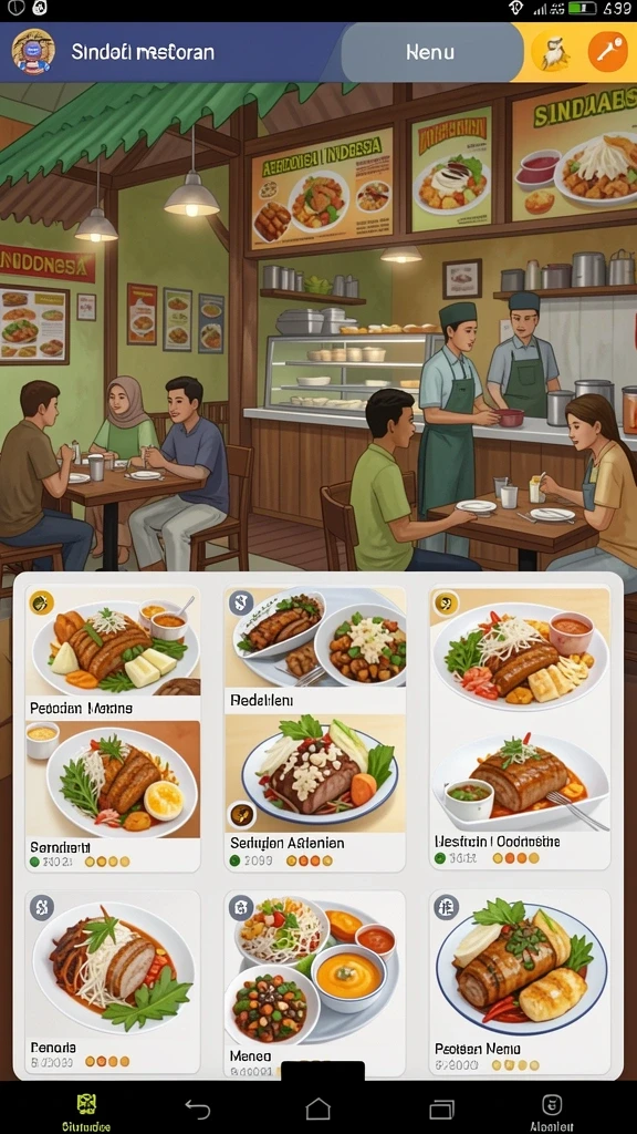 Tangkapan layar kedua menunjukkan fitur bonus yang menguntungkan pemain.