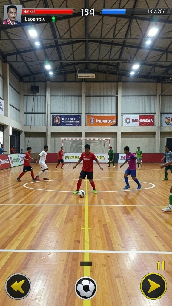Karakter dengan kemampuan unik siap untuk beraksi.
