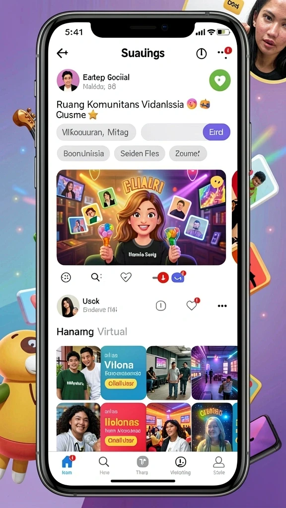 Tampilan pertama permainan DEWALIN yang menggugah selera.