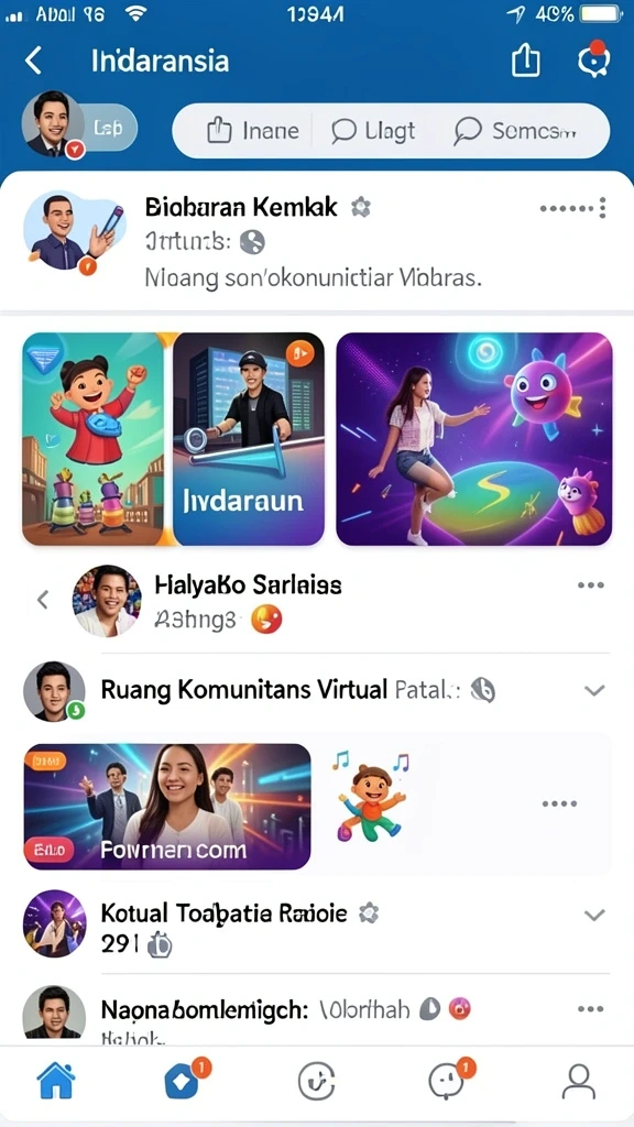 Tangkapan layar menampilkan level baru yang menantang.