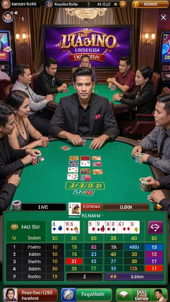 Menampilkan antarmuka permainan yang menarik.