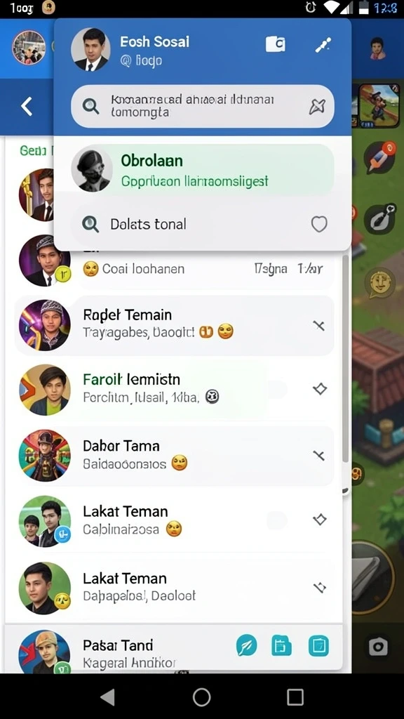 Berbagai karakter menarik untuk dipilih dalam permainan.