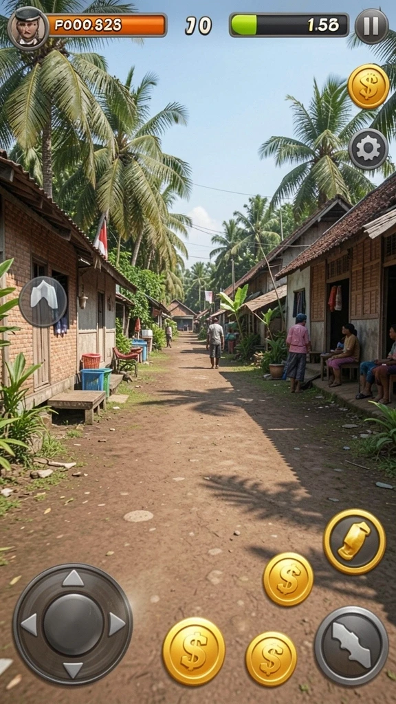 Grafis yang memukau dan detail yang tajam.