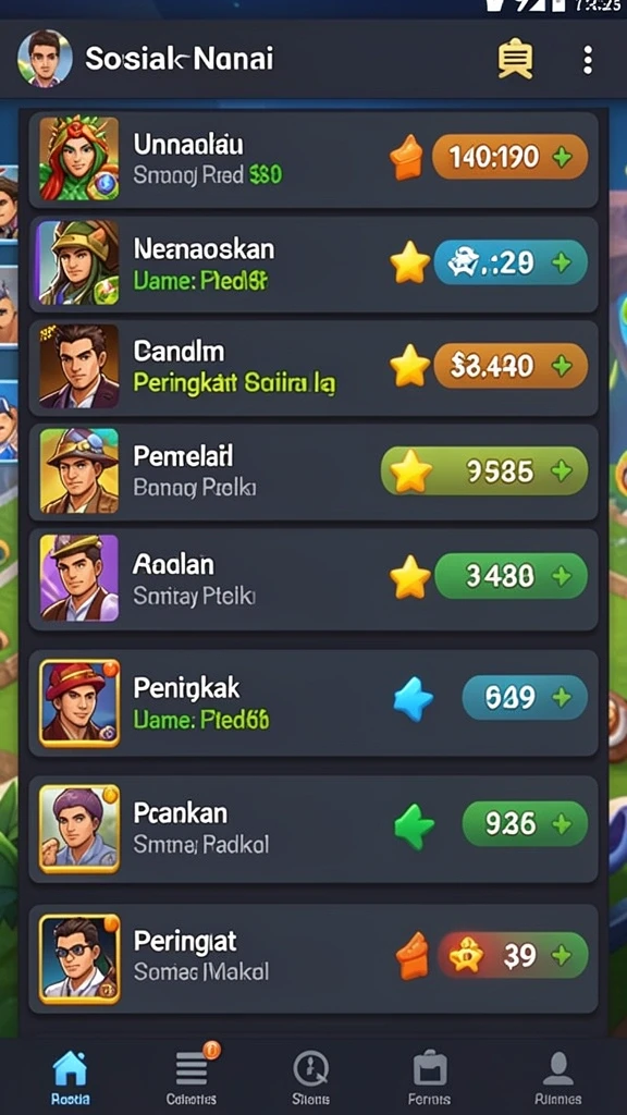 Pengalaman bermain yang mengasyikkan dengan teman-teman.
