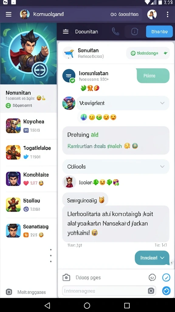 Karakter baru yang menarik dan unik.