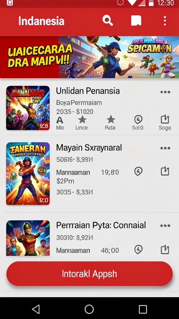Screenshot saat pengguna meraih reward dalam permainan.
