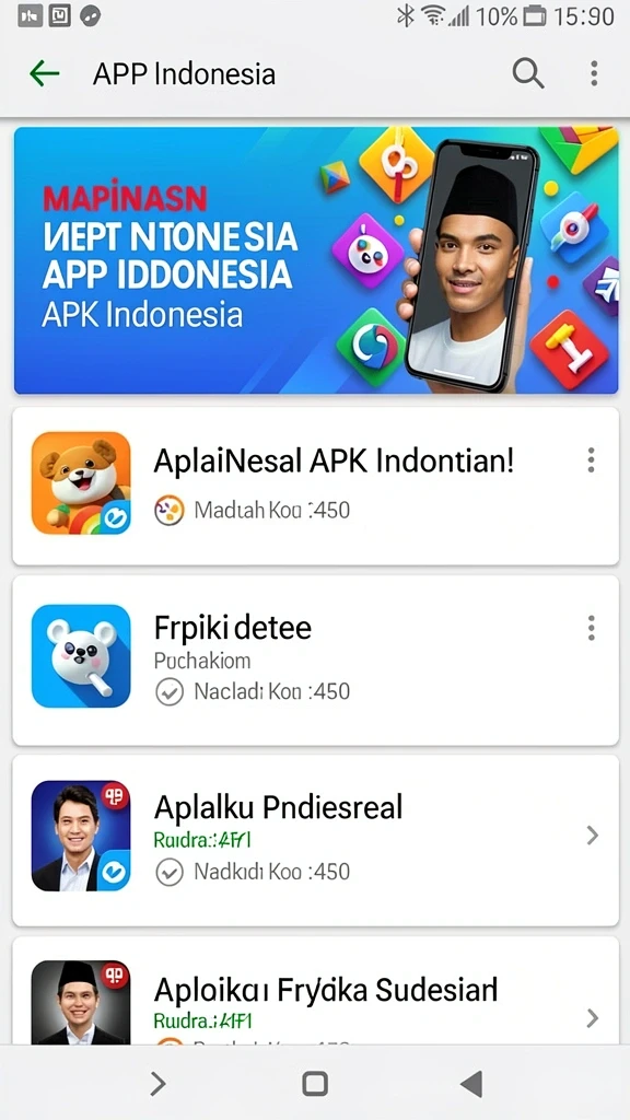 Tampilan antarmuka yang user-friendly dan menarik.