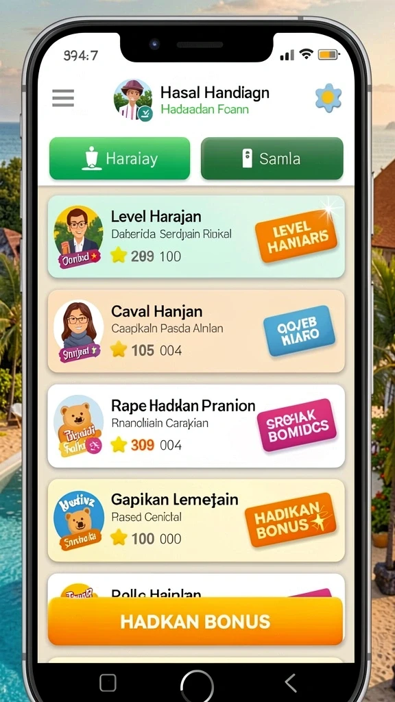 Level baru yang penuh tantangan dan keseruan.