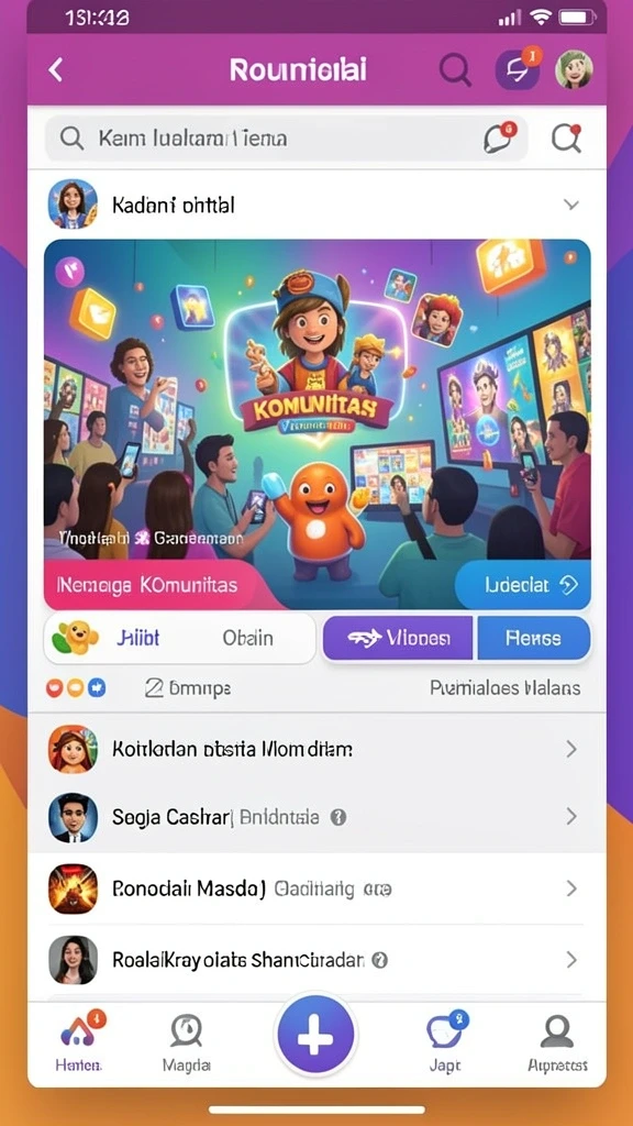 Event dalam game yang seru dan menarik.
