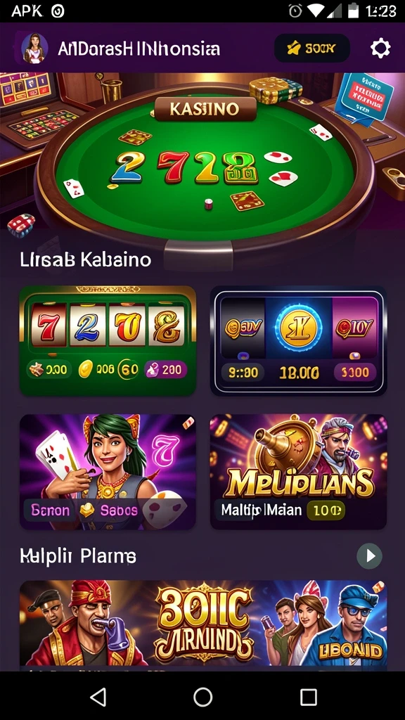 Tampilan antarmuka utama yang ramah pengguna.