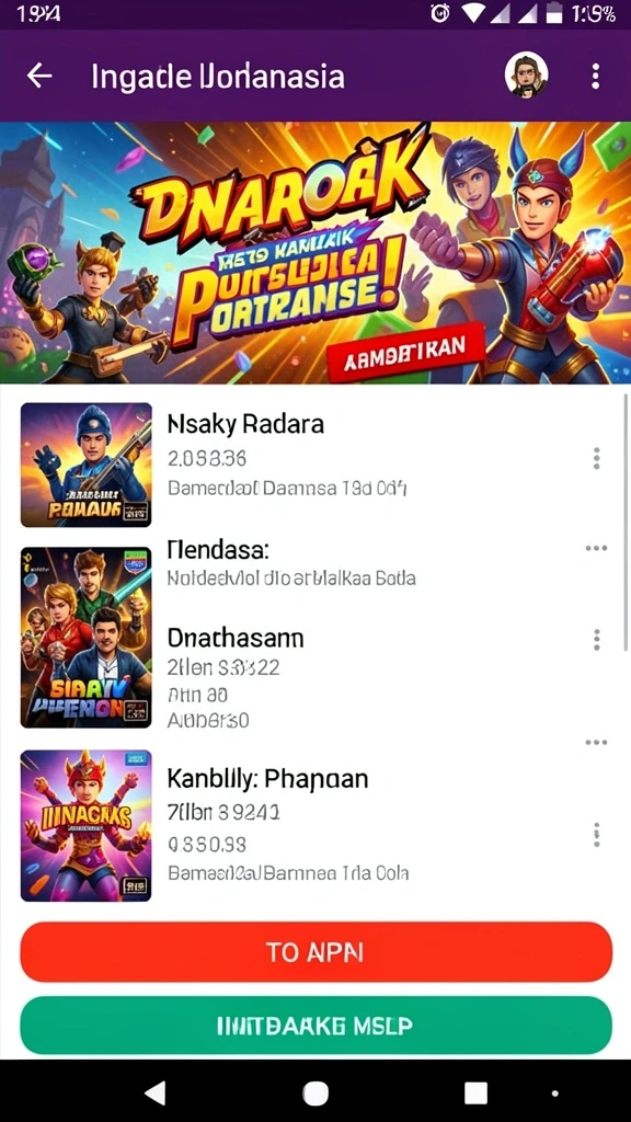 Tantangan seru yang harus dilalui pemain.