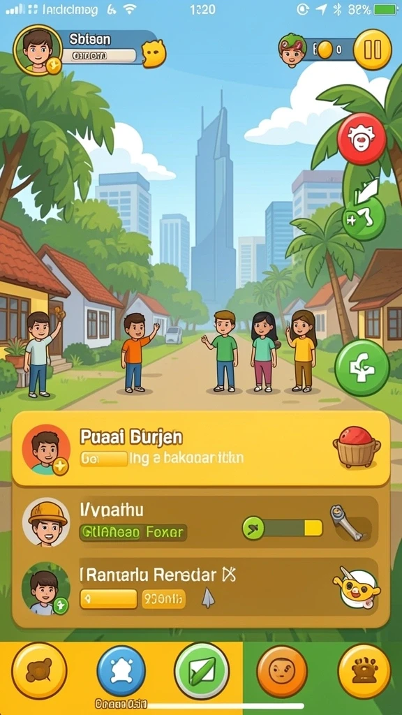 Karakter dengan kemampuan unik dalam game.