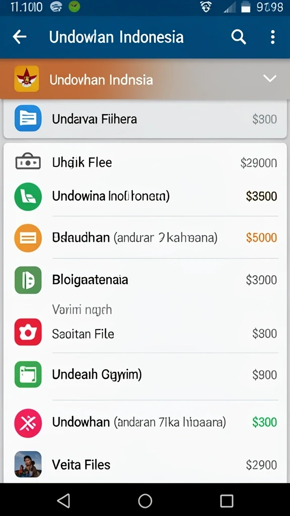 Tampilan antarmuka yang menarik dan mudah digunakan.
