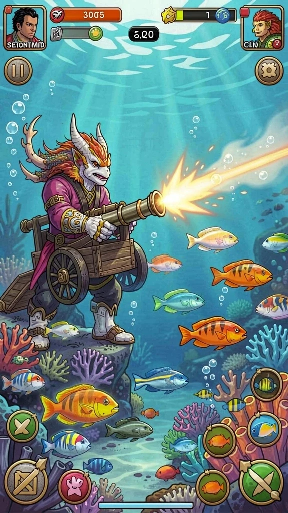 Tangkapan layar menampilkan gameplay seru di ODDIGO.