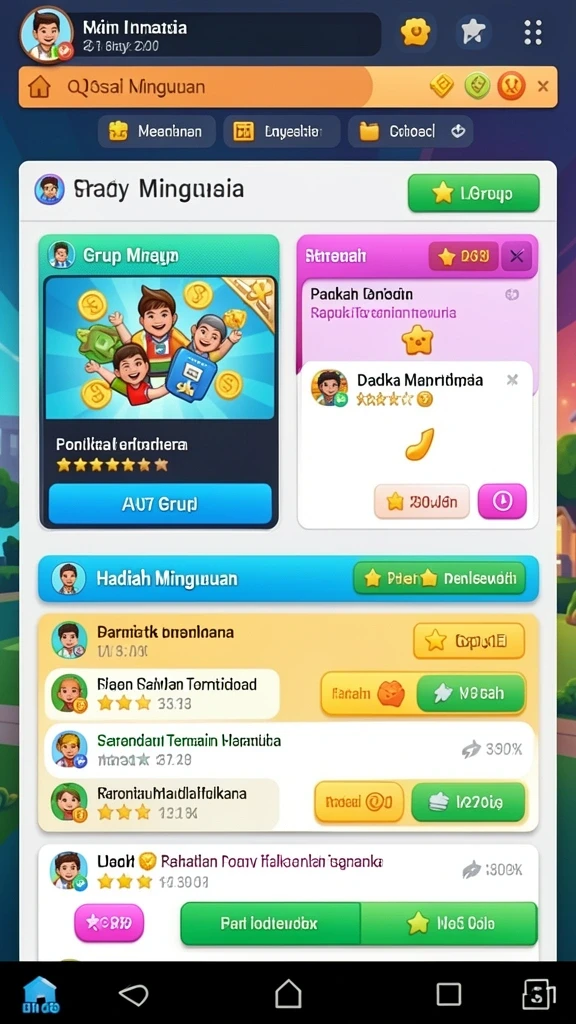 Tampilan antarmuka OVO88 yang menarik dan mudah digunakan.