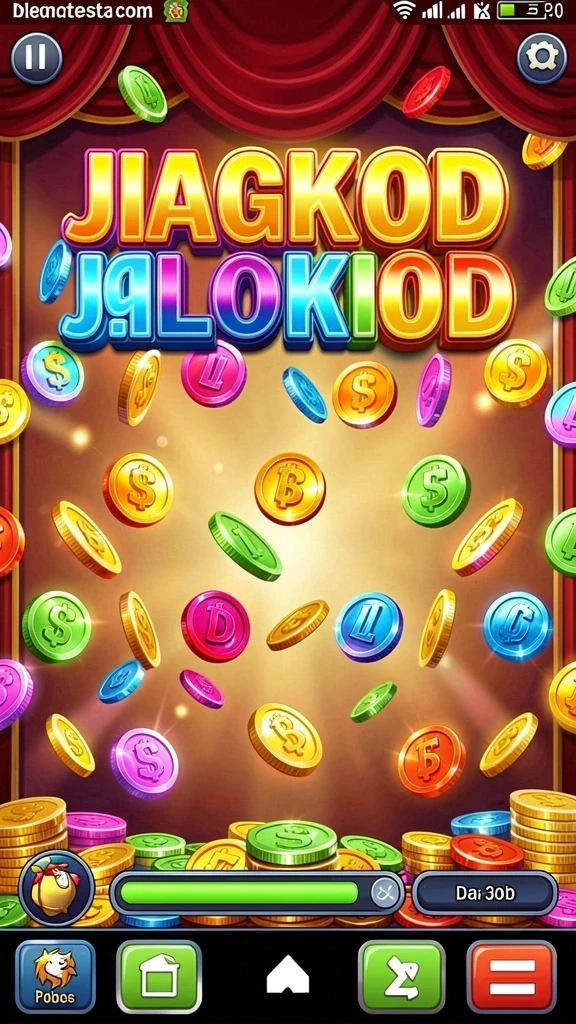 Screenshot menampilkan tampilan awal game yang menarik.