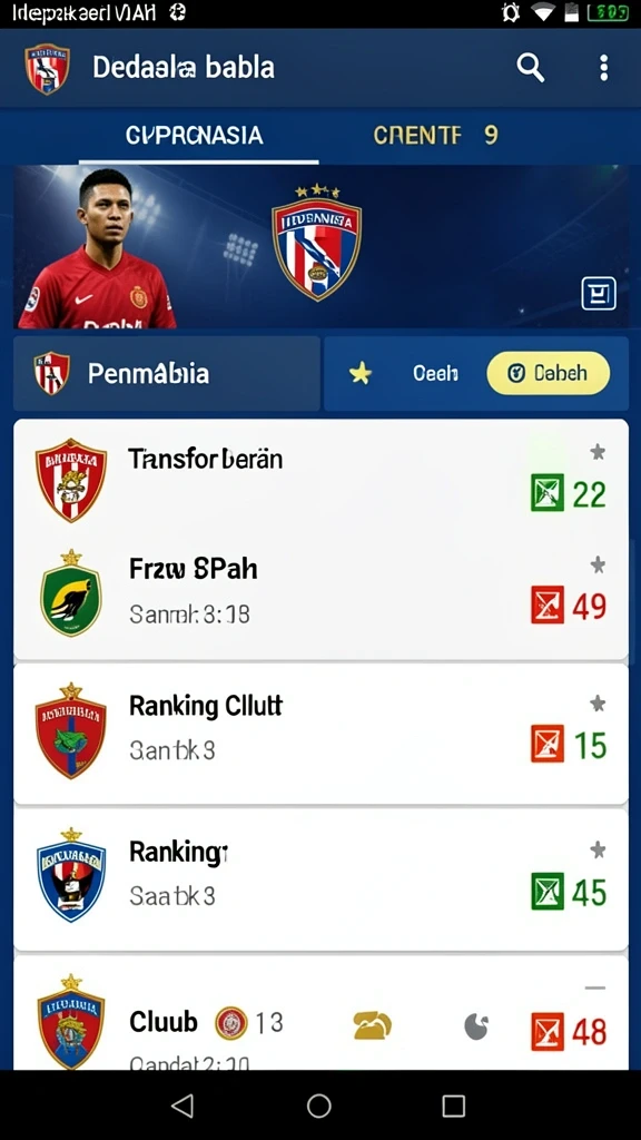 Pengguna dapat memilih karakter favorit untuk bertanding.