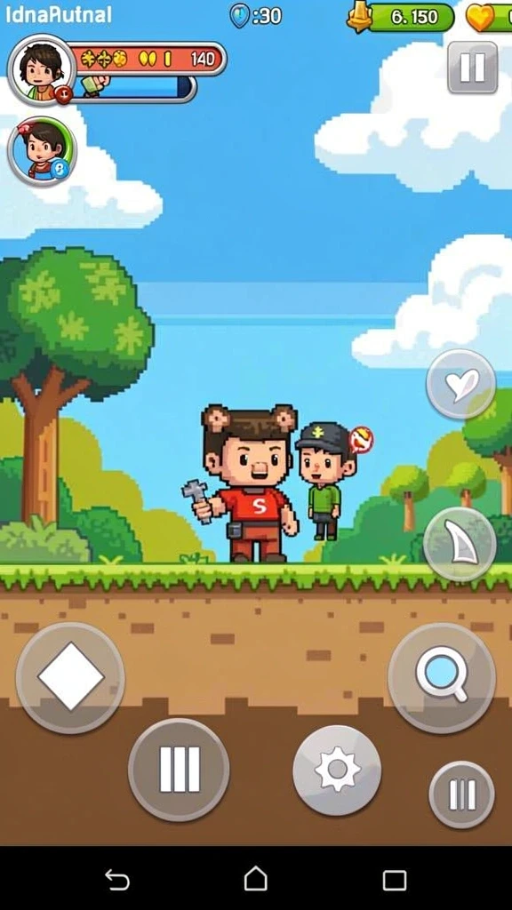 Screenshot menampilkan antarmuka utama permainan REMI62.