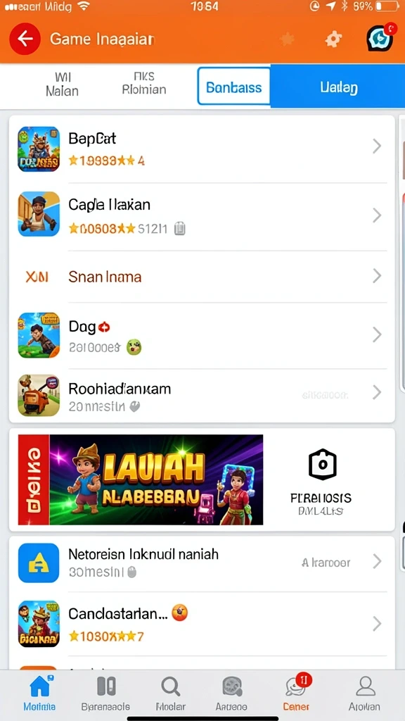 Fitur leaderboard yang meningkatkan daya saing pemain.