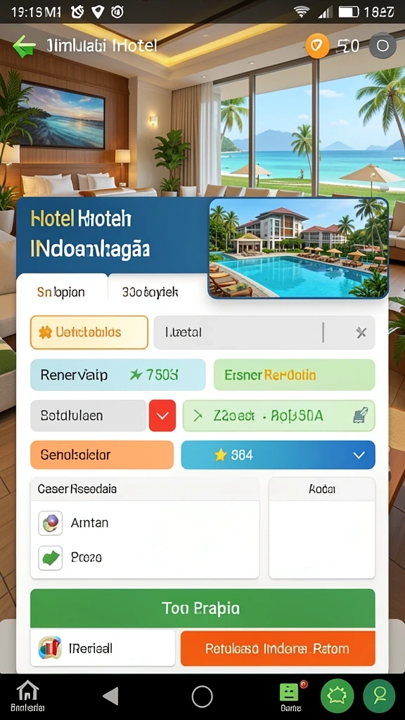 Tampilan karakter utama yang menarik dan penuh warna.