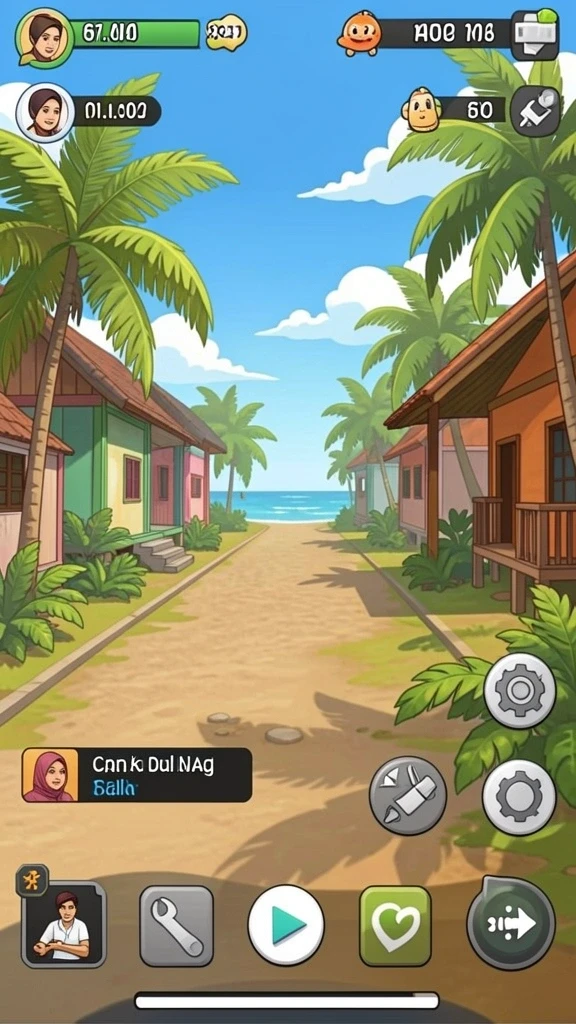 Gameplay seru dengan berbagai tantangan menarik.