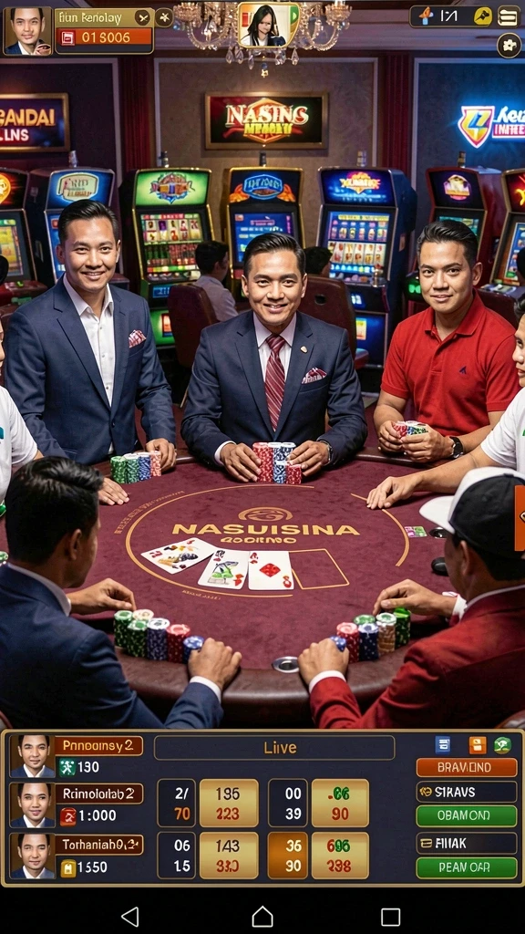 Fitur interaksi sosial yang memudahkan komunikasi antar pemain.