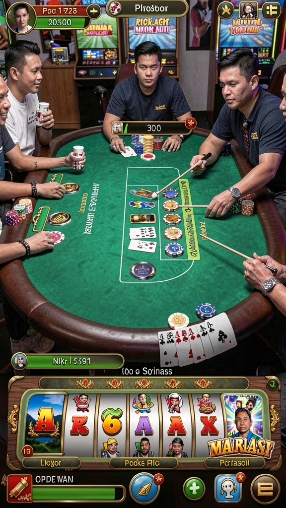 Screenshot menunjukkan variasi karakter dengan kemampuan unik.