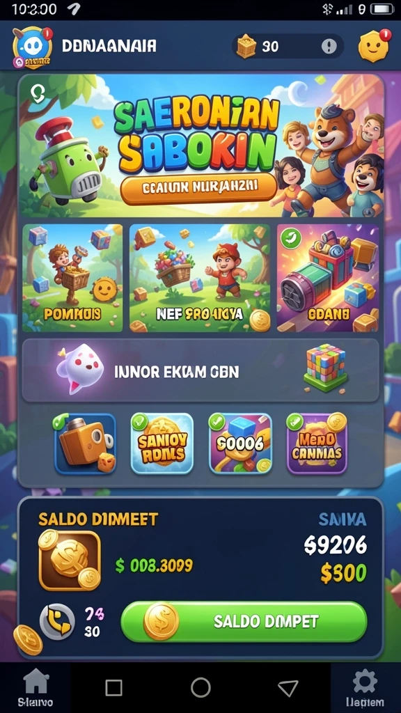 Tampilan antarmuka pengguna yang intuitif dan menarik.