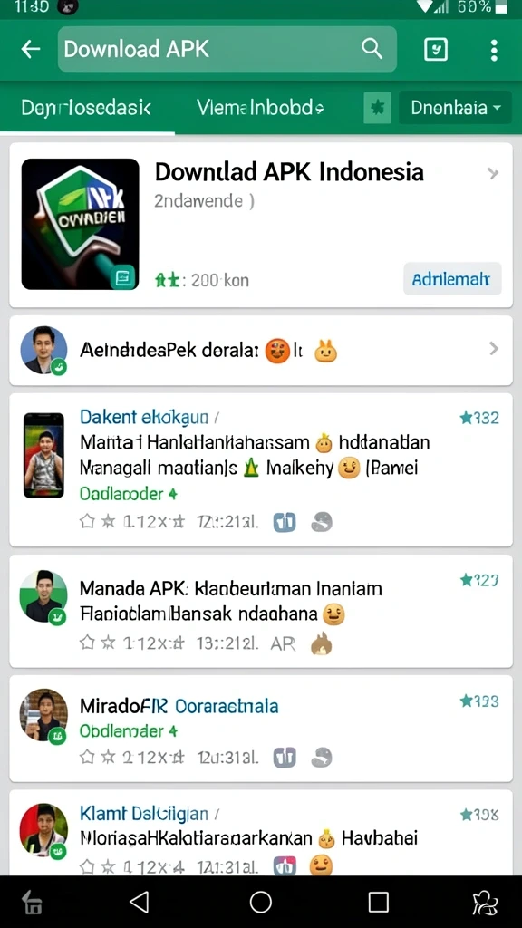 Tampilan awal permainan yang menarik dan penuh warna.