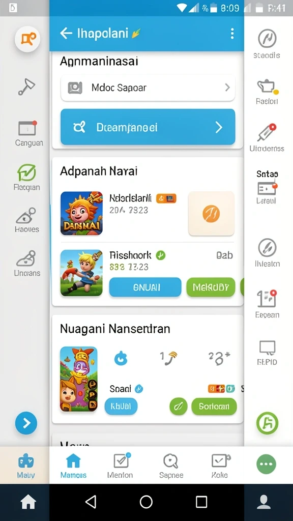 Tampilan antarmuka yang menarik dan mudah digunakan.