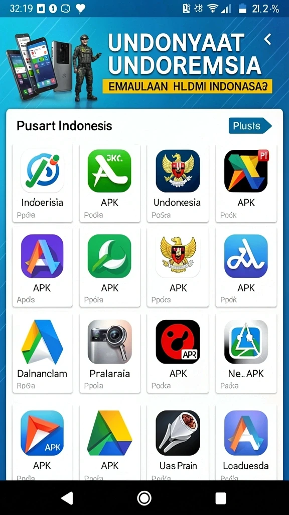 Tampilan antarmuka yang user-friendly.