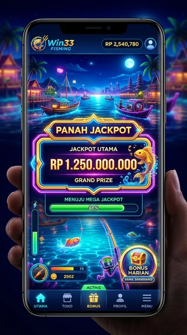 win33 — layar beranda
