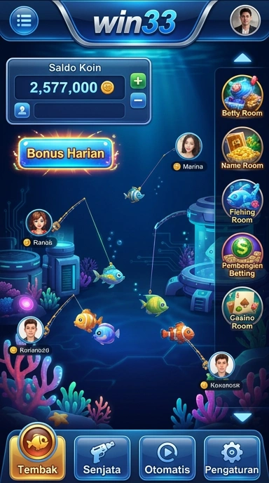 win33 — menu pengaturan